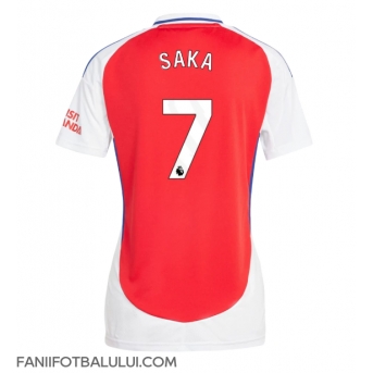 Arsenal Bukayo Saka #7 Tricou Fotbal Replică 2024-25 Femei Acasa